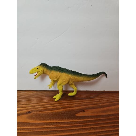 Lot Of 7 Hard Plastic Dinosaur Figurine Toys 2-6" - Picture 6 of 16